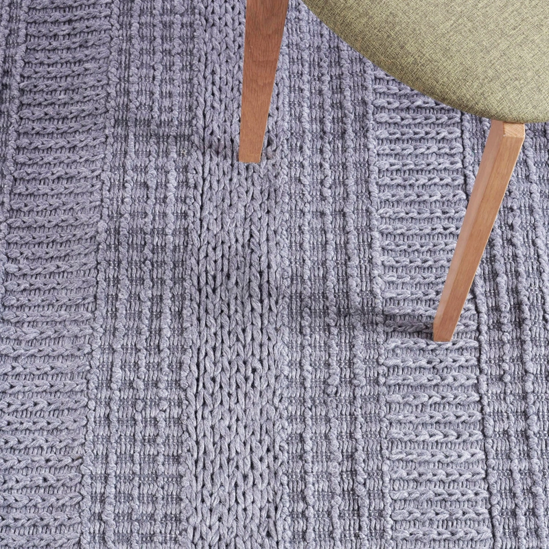 ALFOMBRA HANDWOVEN VERONA 140X200 GRIS 211772 - 3