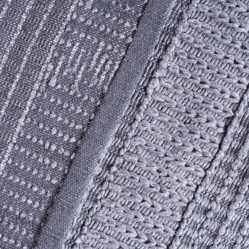 ALFOMBRA HANDWOVEN VERONA 140X200 GRIS 211772 - 4