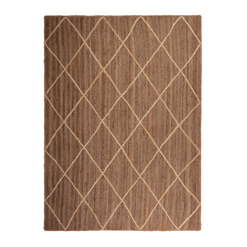 ALFOMBRA YUTE GOLD DESIGN 190X290 NATURAL - 2