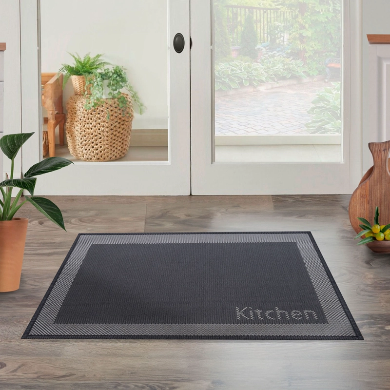 LIMPIAPIE S KITCHEN JACQUARD 45X75 51 BLACK - 2