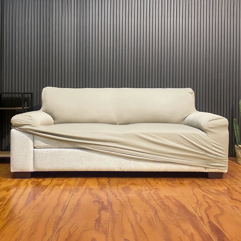 FUNDA SOFA 3 CUERPOS FIRA CREMA - 1
