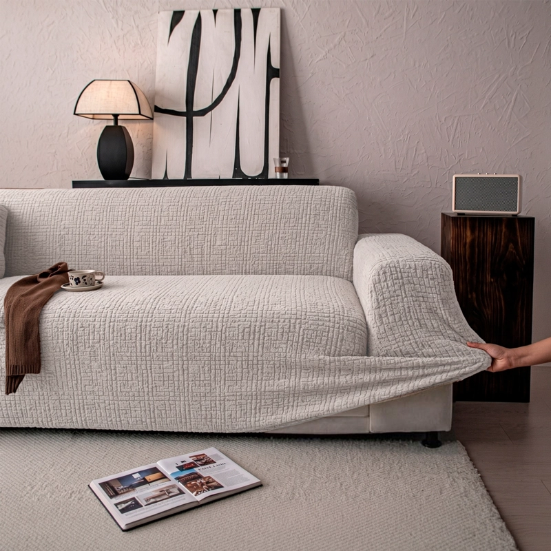 FUNDA SOFA 3 CUERPOS ATENAS CREMA - 1