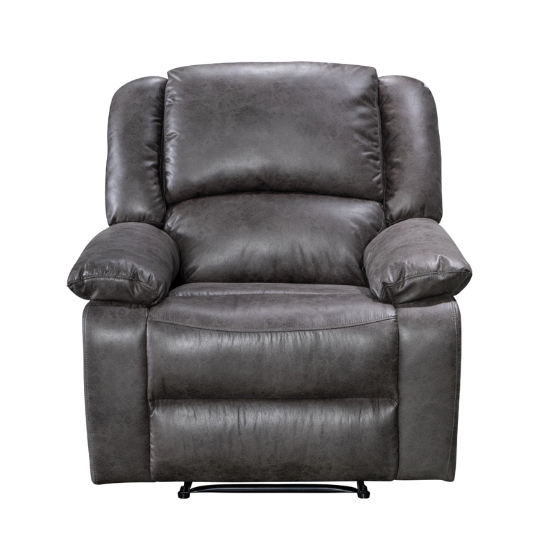 BERGER RECLINABLE 1  CUERPO OSAKA GRIS PIEDRA - 1