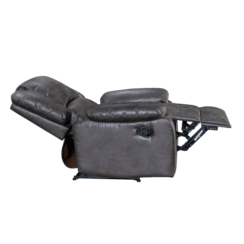 BERGER RECLINABLE 1  CUERPO OSAKA GRIS PIEDRA - 4