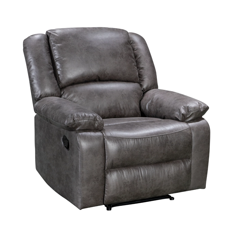 BERGER RECLINABLE 1  CUERPO OSAKA GRIS PIEDRA - 9
