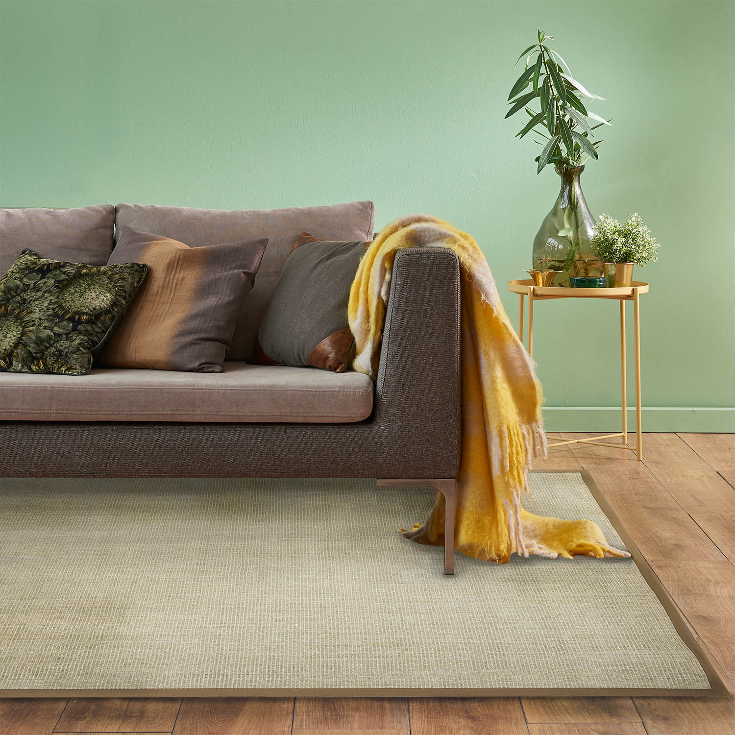 ALFOMBRA SISAL NATURAL BORDER 160X230 SAHARA - 6