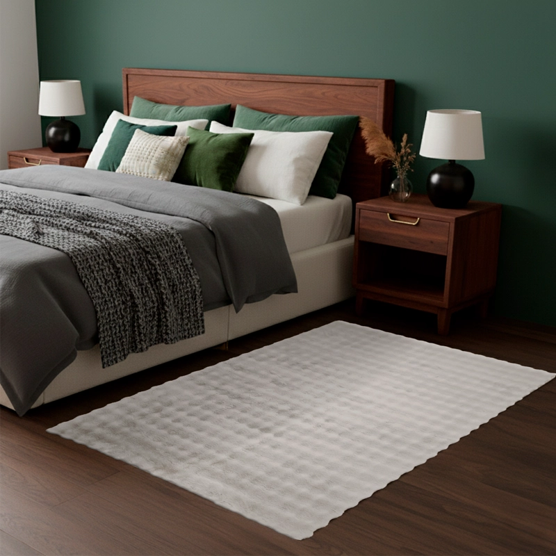 ALFOMBRA PEACE 060X120  SL12 GREY - 1