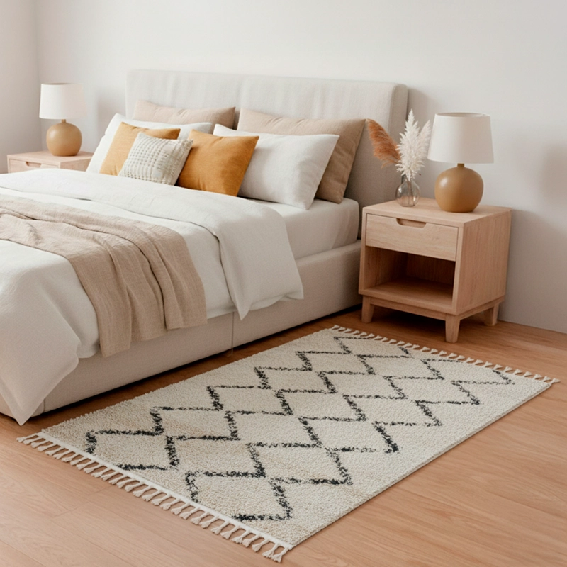 ALFOMBRA KEY 80X120 BLANCO W03200 - 1