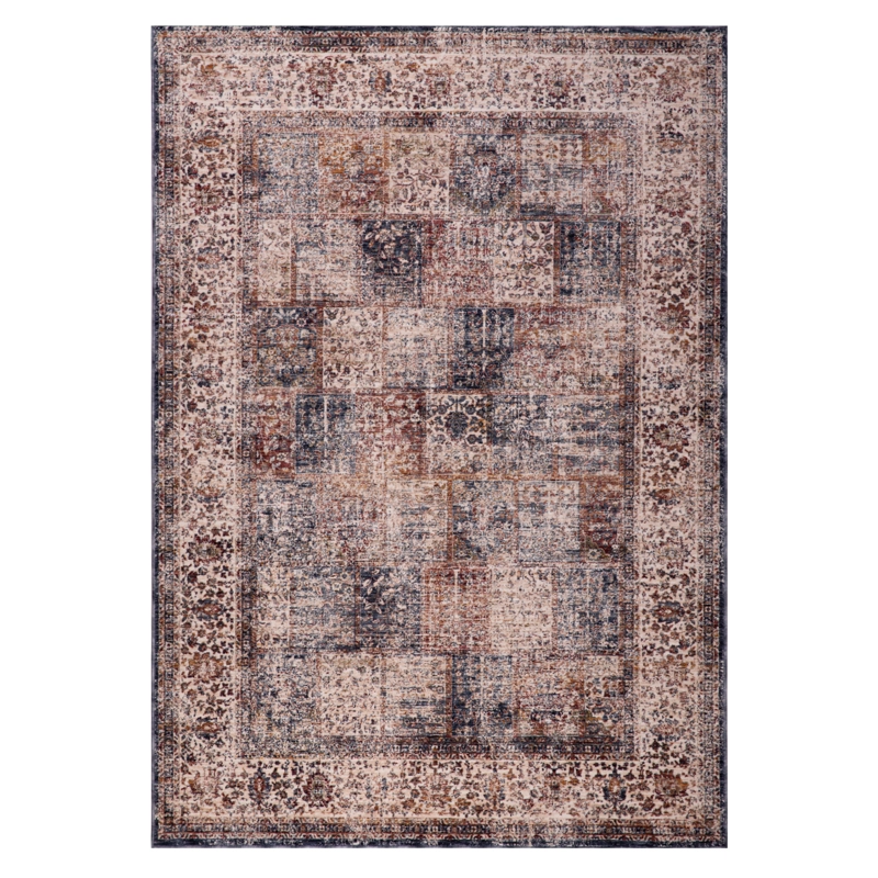 ALFOMBRA KARACHI 060X140 6491C DARK BLUE - 2