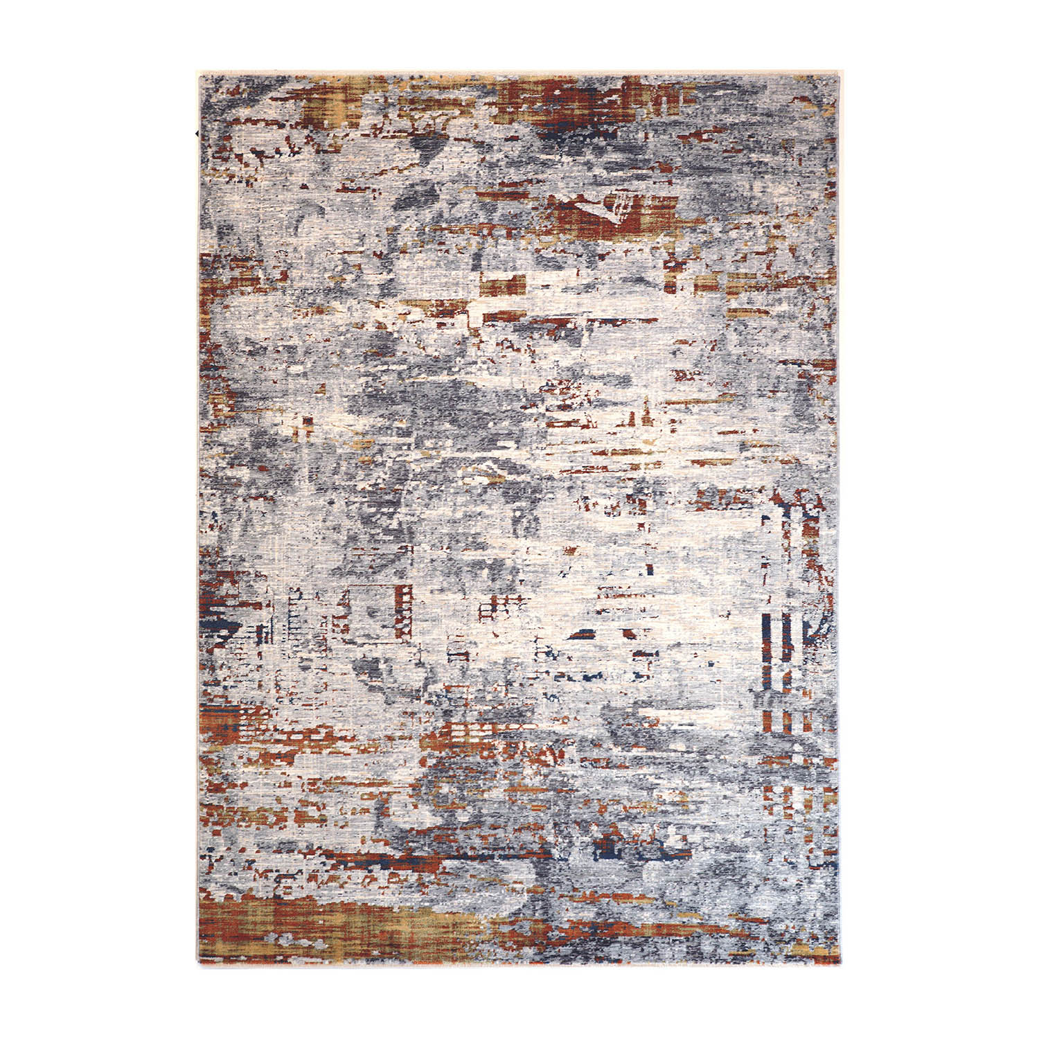 ALFOMBRA MEMPHIS 070X120 6944A MULT BEIGE/MUL GR - 2