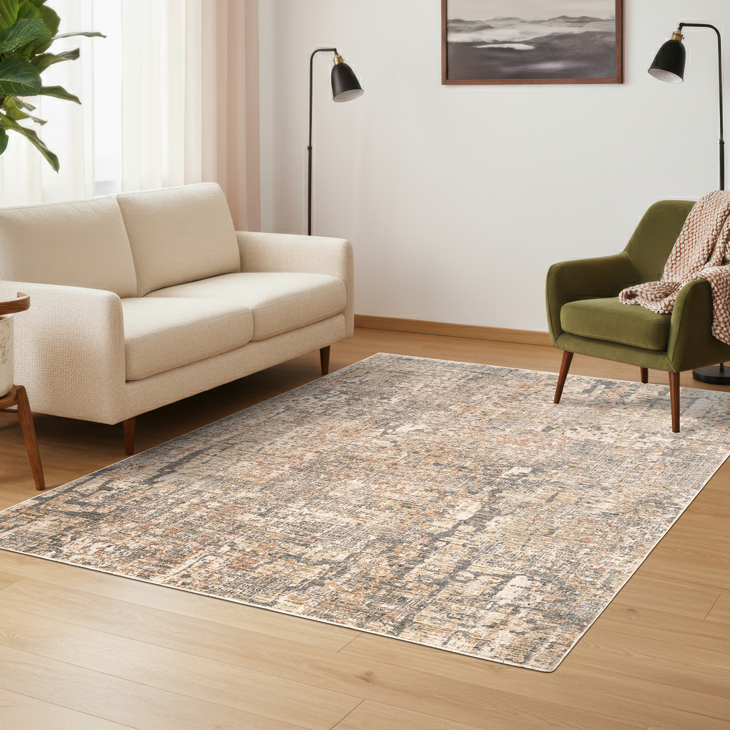 ALFOMBRA PASSION 160X240 E569A N/VIZON - 1