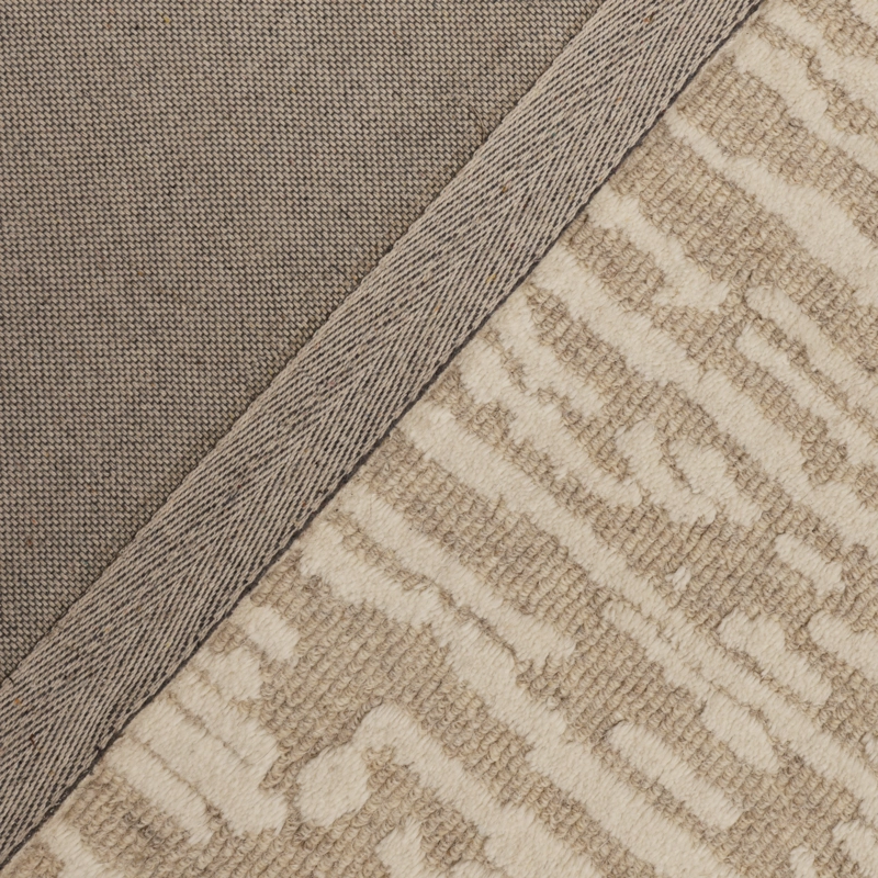 ALFOMBRA HANDTUFTED WOOL ABSTRACT 190X280 83 BEIGE - 6