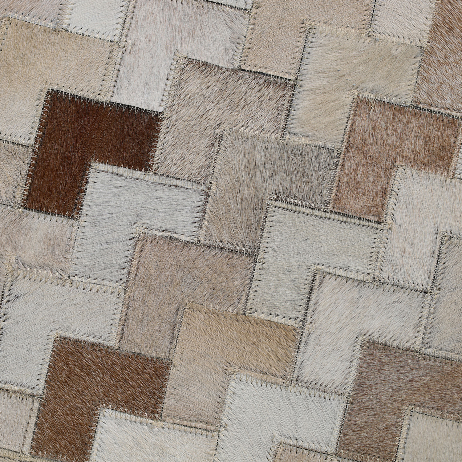 ALFOMBRA LEATHER PATCH DESIGN  060X120 2334 BEIGE - 3