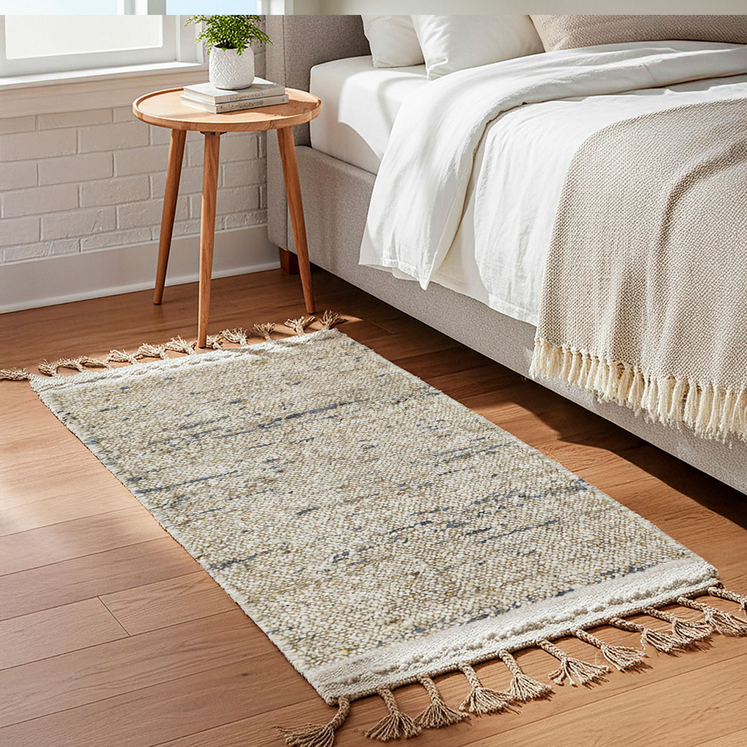 ALFOMBRA KELIM NORDIC 060X120 64883 GREY - 1