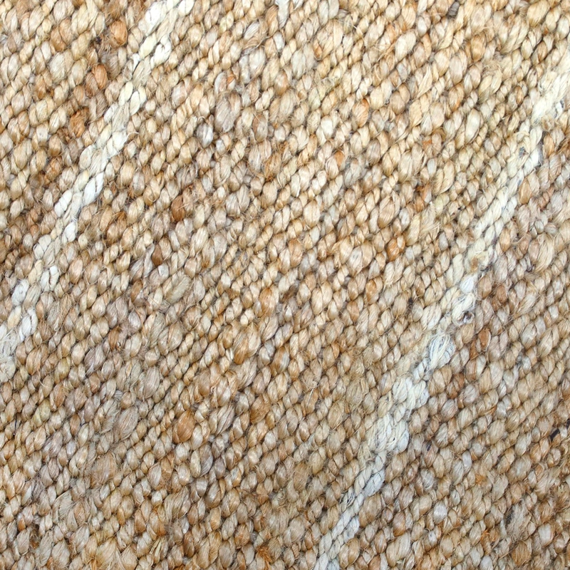 ALFOMBRA YUTE STRIPES 060X120 2 NATURAL - 4