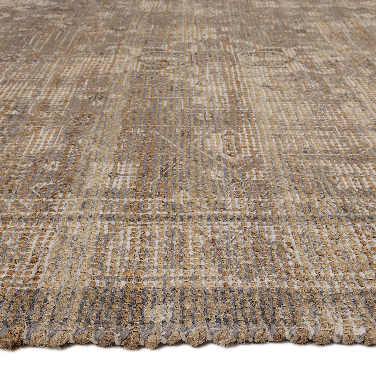 ALFOMBRA HANDWOVEN YUTE VINTAGE 60X120 07 GREY - 4