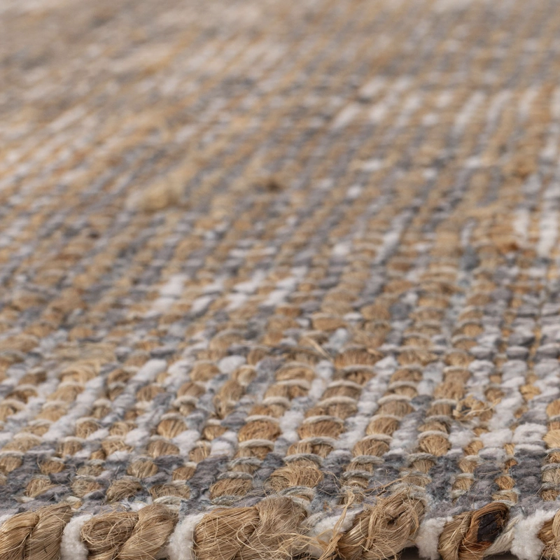 ALFOMBRA HANDWOVEN YUTE VINTAGE 70X240 07 GREY - 3