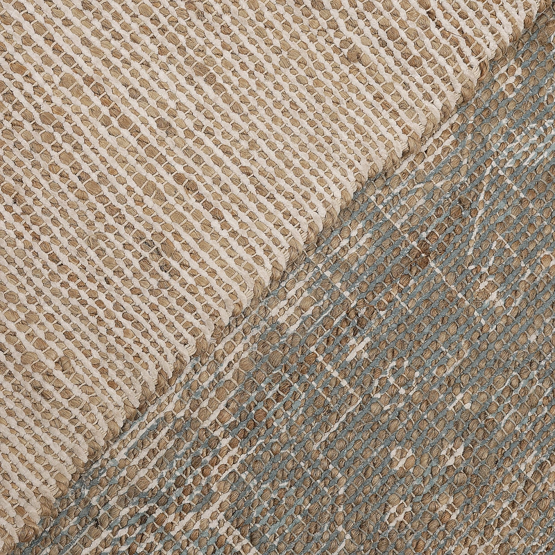 ALFOMBRA HANDWOVEN YUTE VINTAGE 60X120 07 BLUE - 6