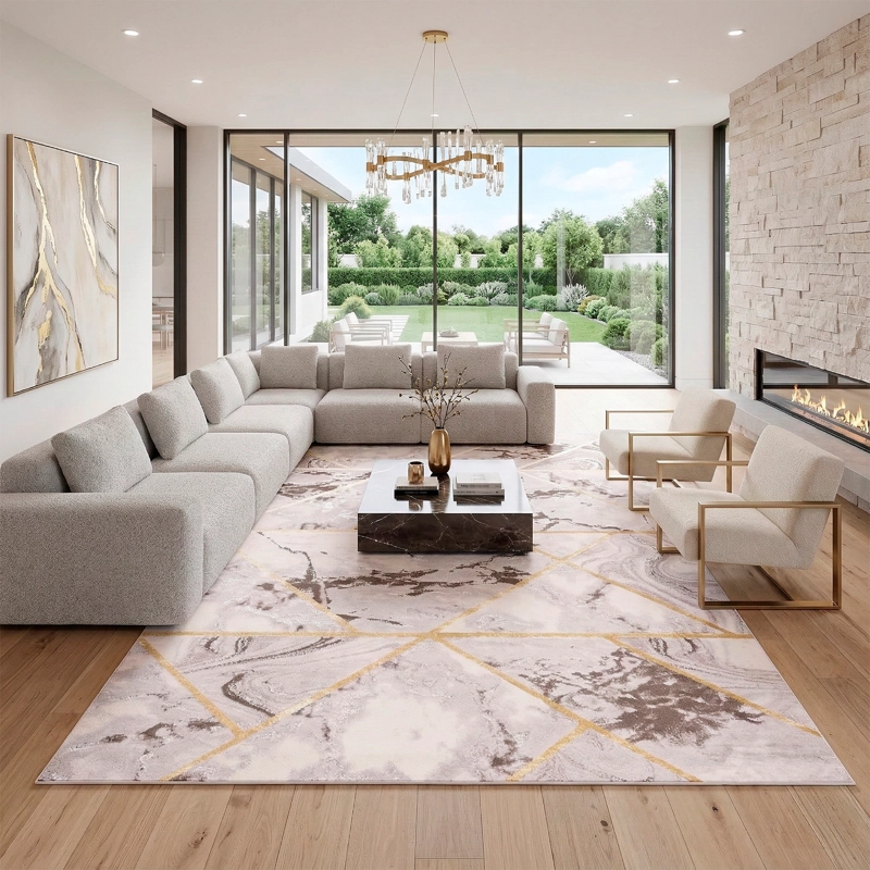 ALFOMBRA MILLET 200X290 HE361 GRIS - 1