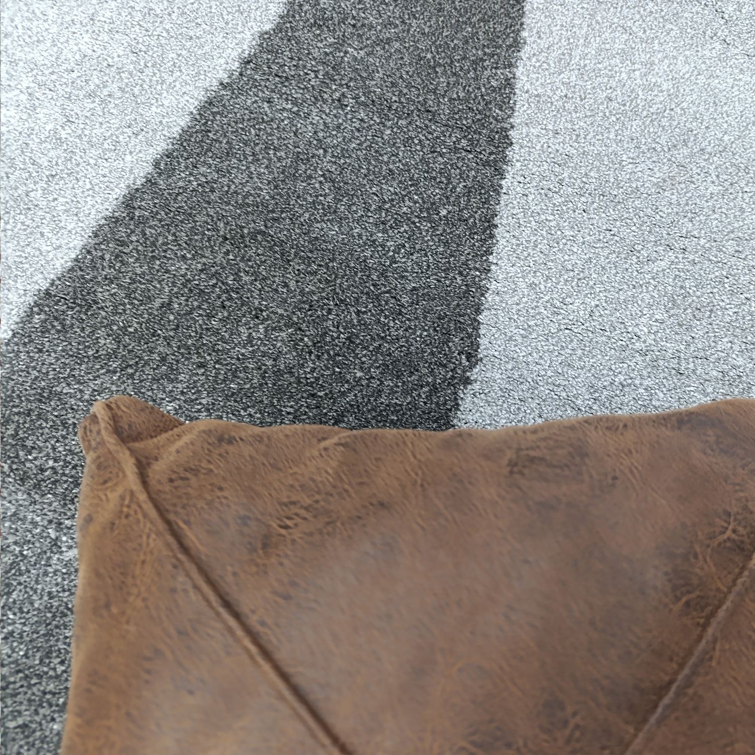 ALFOMBRA ACCESS 133X190 66200 GRIS NEGRO - 4