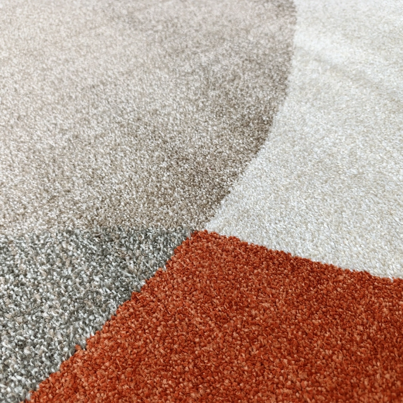 ALFOMBRA ACCESS 133X190 66200 RUST ROJO - 3