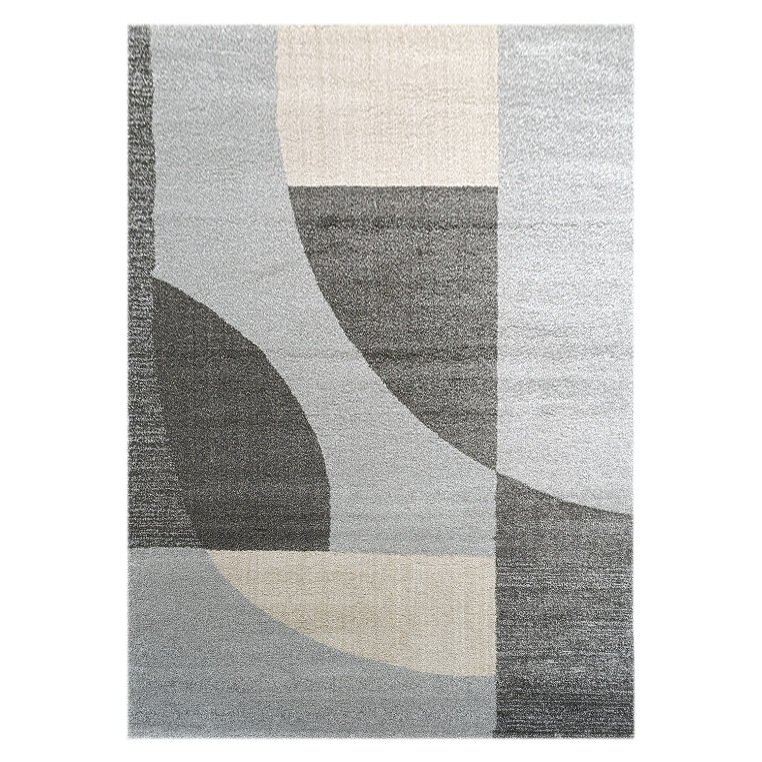 ALFOMBRA ACCESS 133X190 66202 GRIS NEGRO - 2