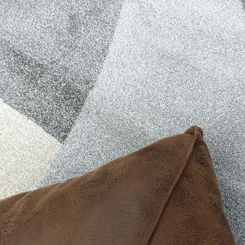 ALFOMBRA ACCESS 133X190 66202 GRIS NEGRO - 4
