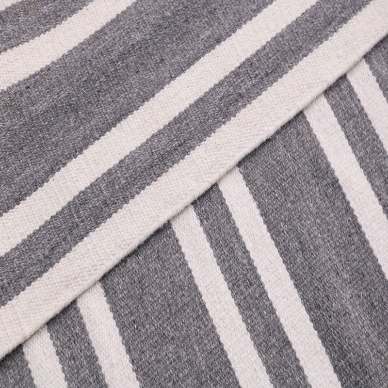 ALFOMBRA DHURRIE NATURE 190X290 3240 GREY WHITE - 6
