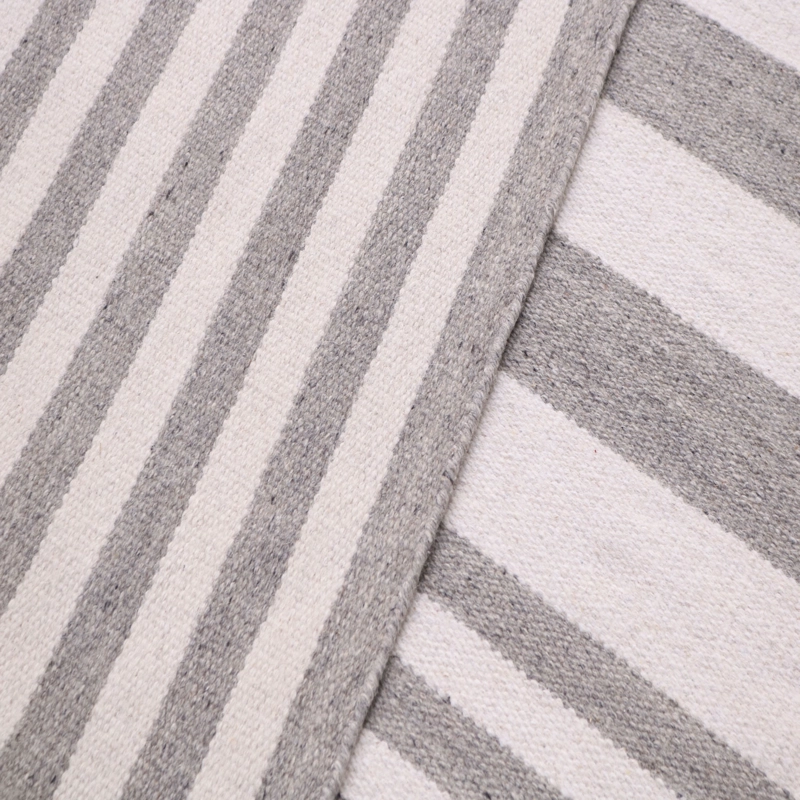 ALFOMBRA DHURRIE NATURE 160X230 3244 SAND WHITE - 5