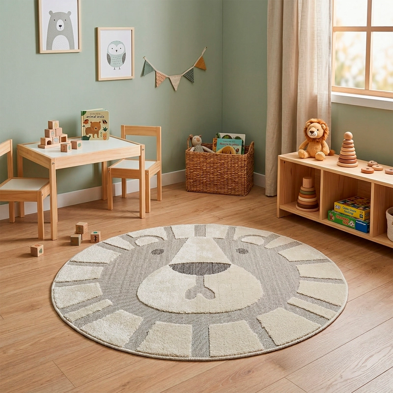 ALFOMBRA MANGO KIDS 120X120 E195A_SLB34 LEON