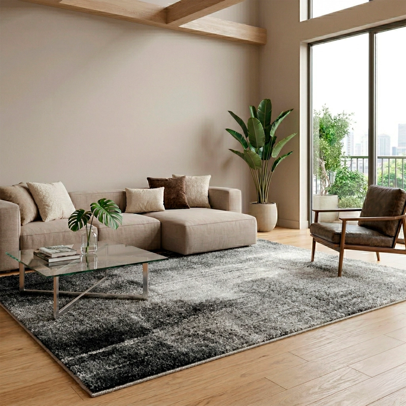 ALFOMBRA PAINT 160X230 N895A_MDB23 GRIS