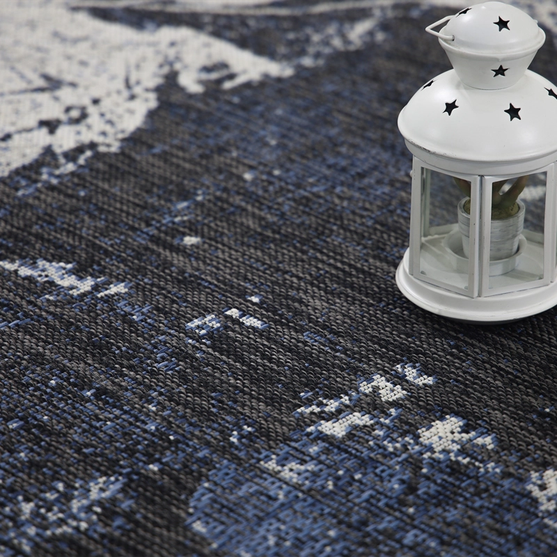 ALFOMBRA PERFECT 160X230 02625A BLUE - 4