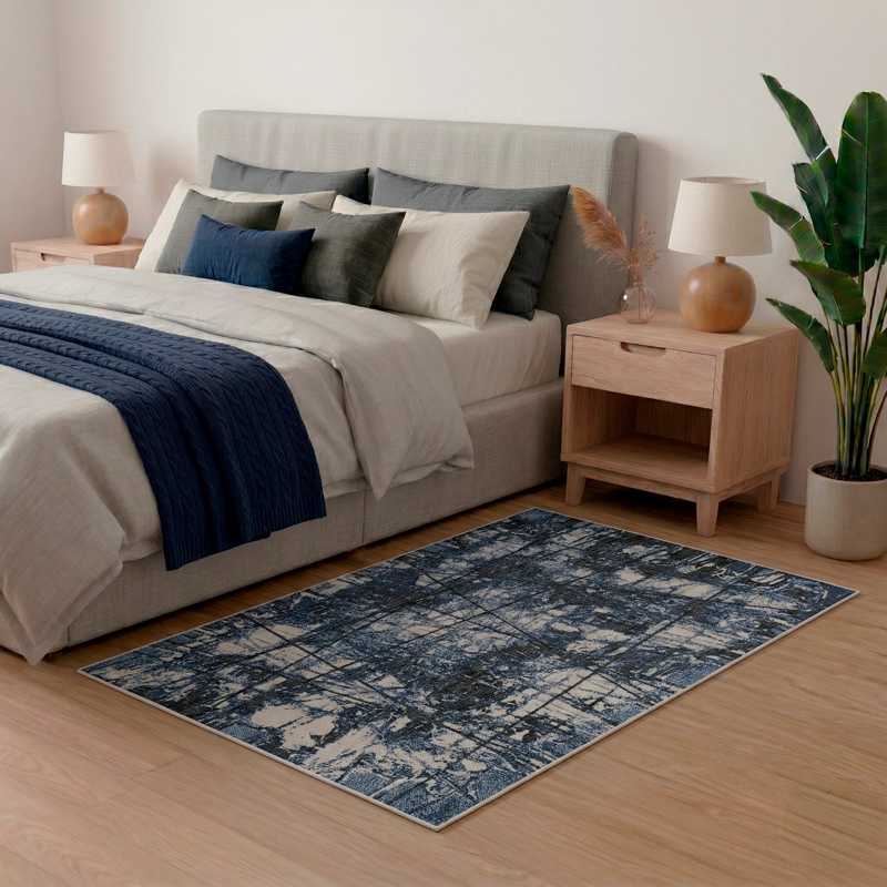 ALFOMBRA PERFECT 054X090 02625A BLUE - 1