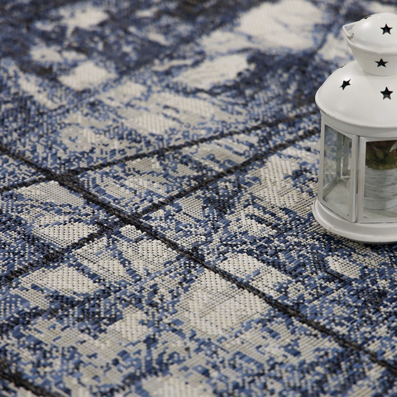 ALFOMBRA PERFECT 133X190 02629A BLUE - 5