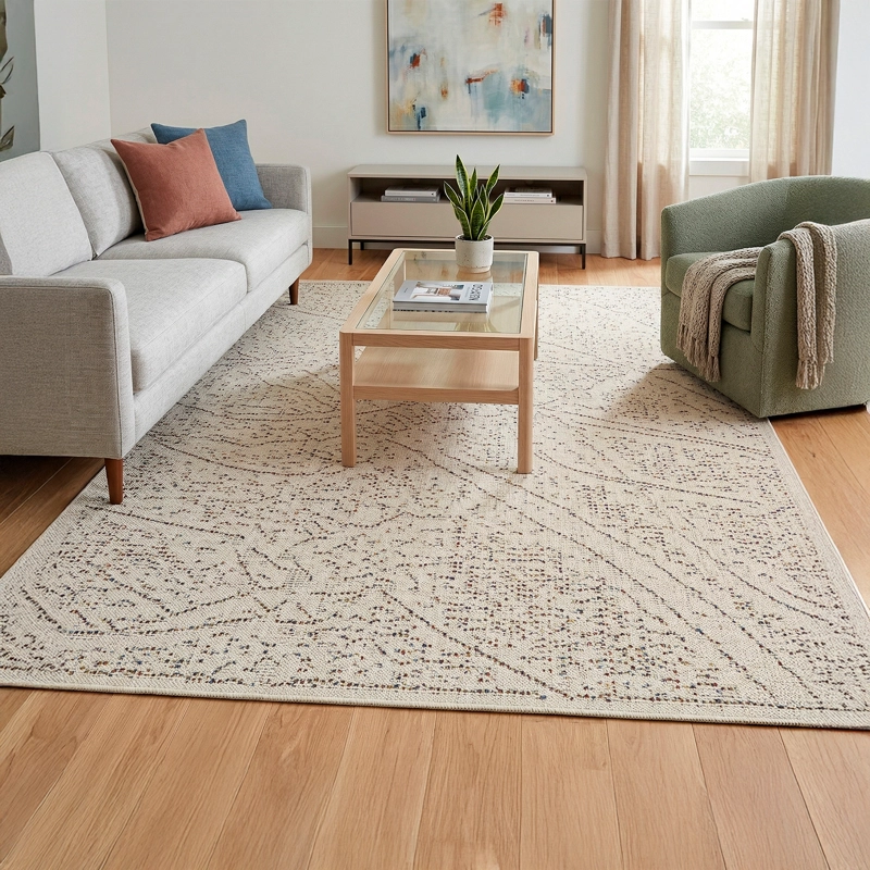 ALFOMBRA PHOENIX 133X190 12643A BEIGE - 1