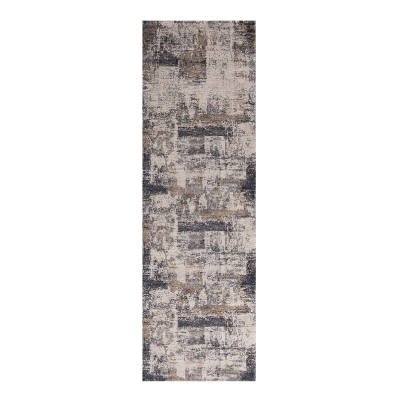 ALFOMBRA MAGNIFICENT 080X240 T879A CREAM / D.BLUE - 2
