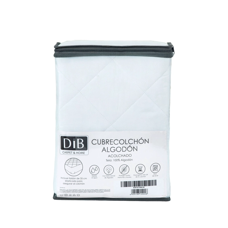 CUBRECOLCHON ALGODON 1.5 PLAZAS WATERPROOF - 7