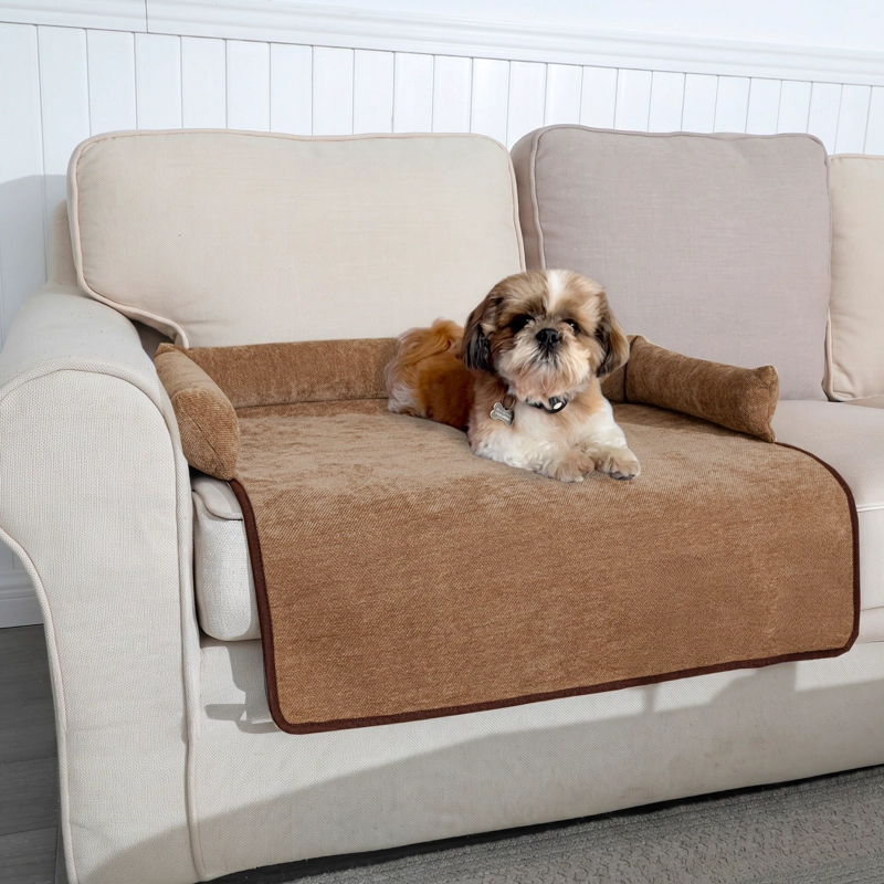 CAMA PET PARA SOFA 70X70 CAFE - 1