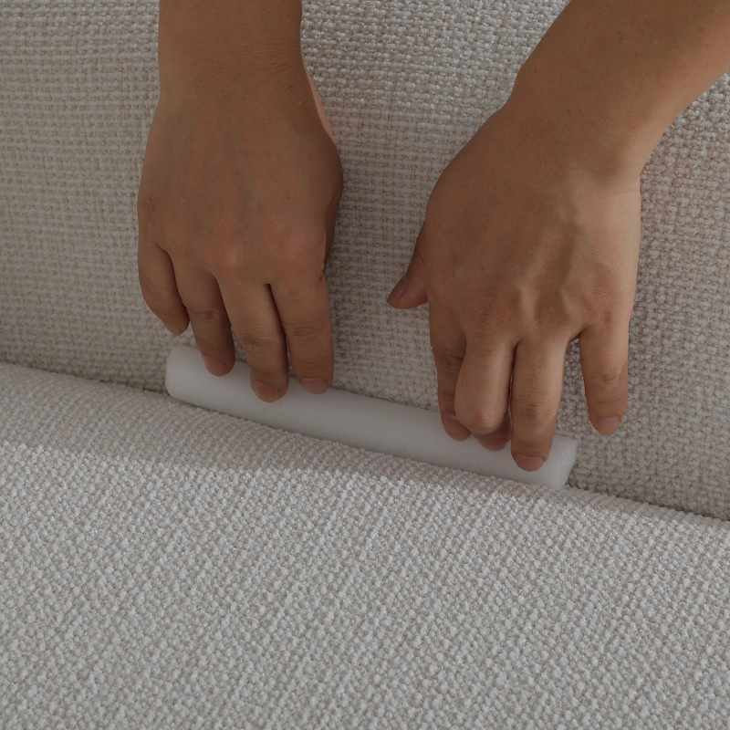 FUNDA SOFA 2 CUERPOS AGATA NATURAL - 5