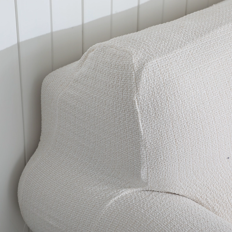 FUNDA SOFA 2 CUERPOS AGATA NATURAL - 7