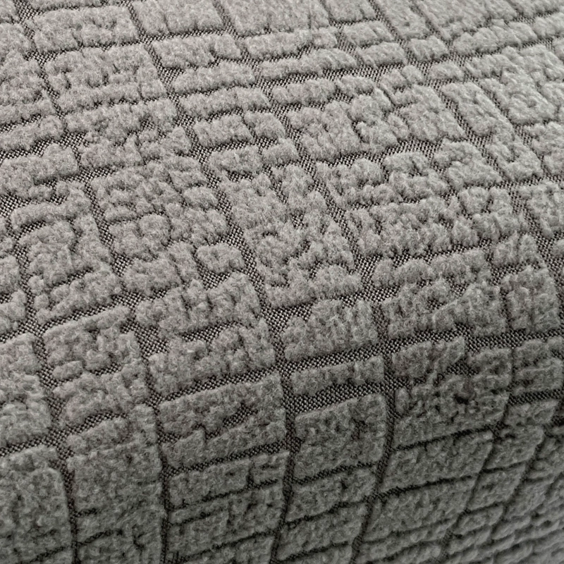 FUNDA SOFA 2 CUERPOS ATENAS GRIS - 4