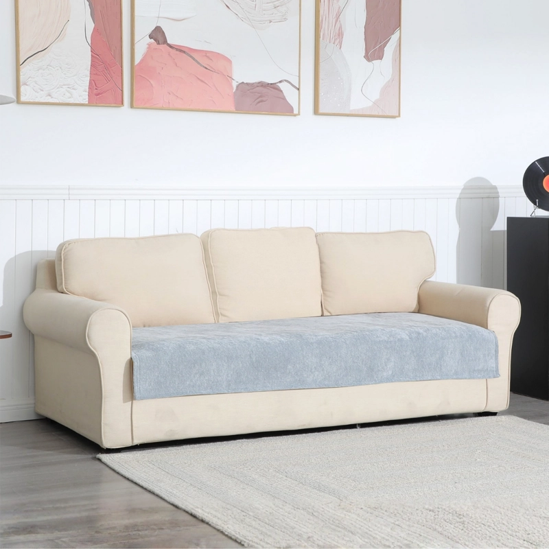 PROTECTOR SOFA ANTIDESLIZANTE 90X180 GRIS - 1