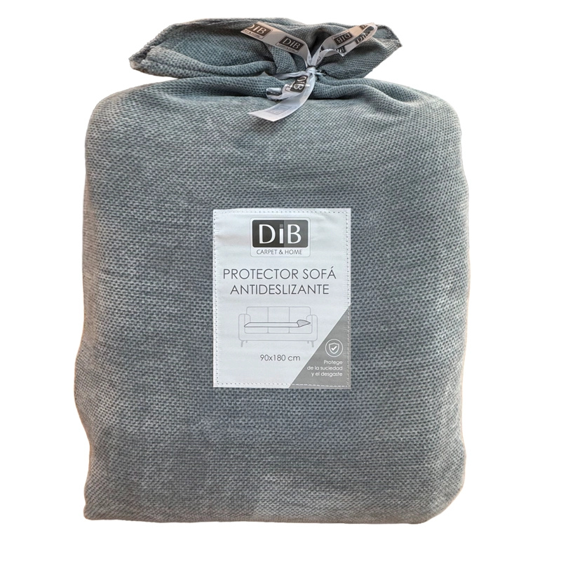 PROTECTOR SOFA ANTIDESLIZANTE 90X180 GRIS - 5