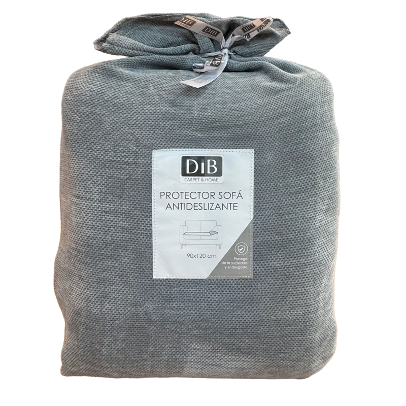 PROTECTOR SOFA ANTIDESLIZANTE 90X120 GRIS - 5