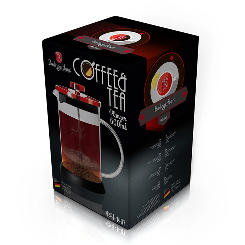 CAFETERA FRANCESA 600ML - 3