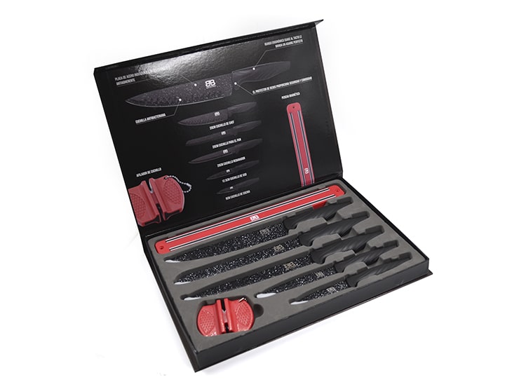 SET DE CUCHILLOS 7 PCS ACERO INOXIDABLE - 3