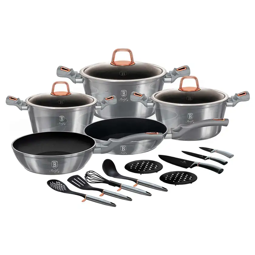 BATERIA DE COCINA 17 PZS MOONLIGHT COLLECTION ANTIADHERENTE - 2