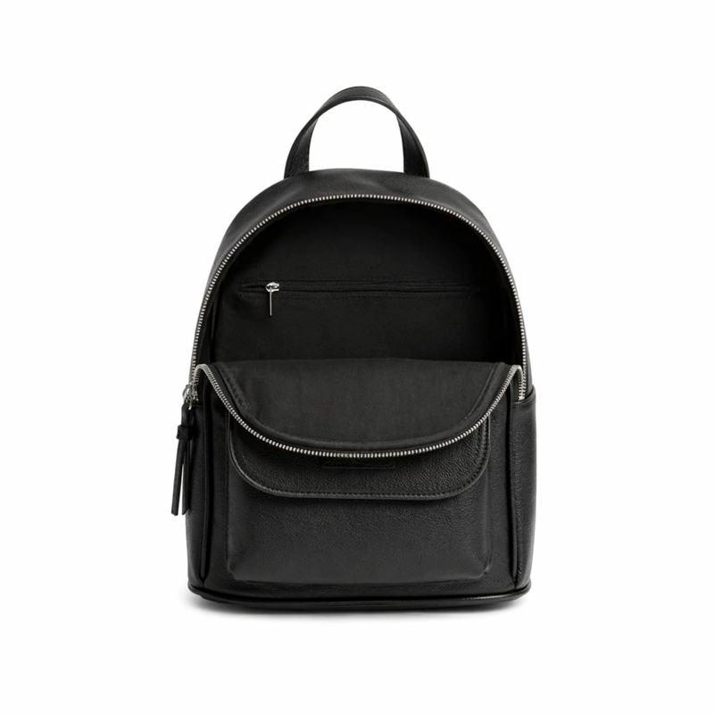 BOLSO MOCHILA TRAMADA URBANA ELEGANCE NEGRO  24X30X13 CM - 2