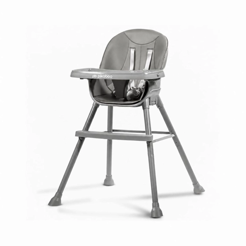 SILLA DE COMER PARA BEBES 5 EN 1 JAZZ GRIS PIKABOO - 1