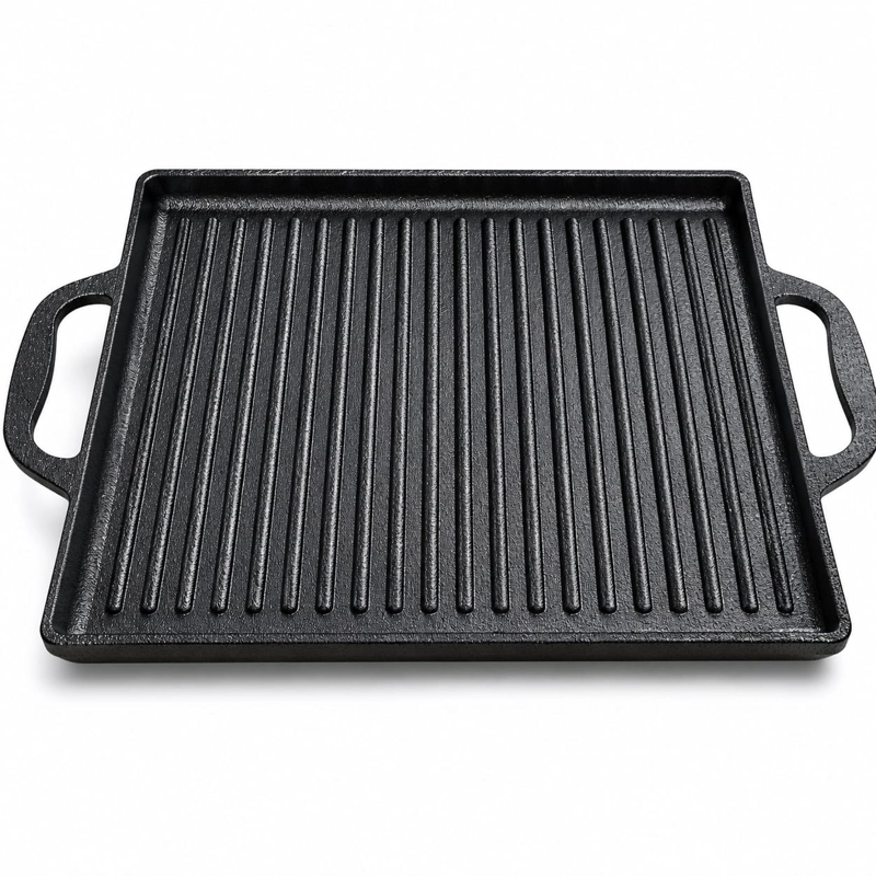 PLANCHETA DE FIERRO FUNDIDO 28X35 CM - 1